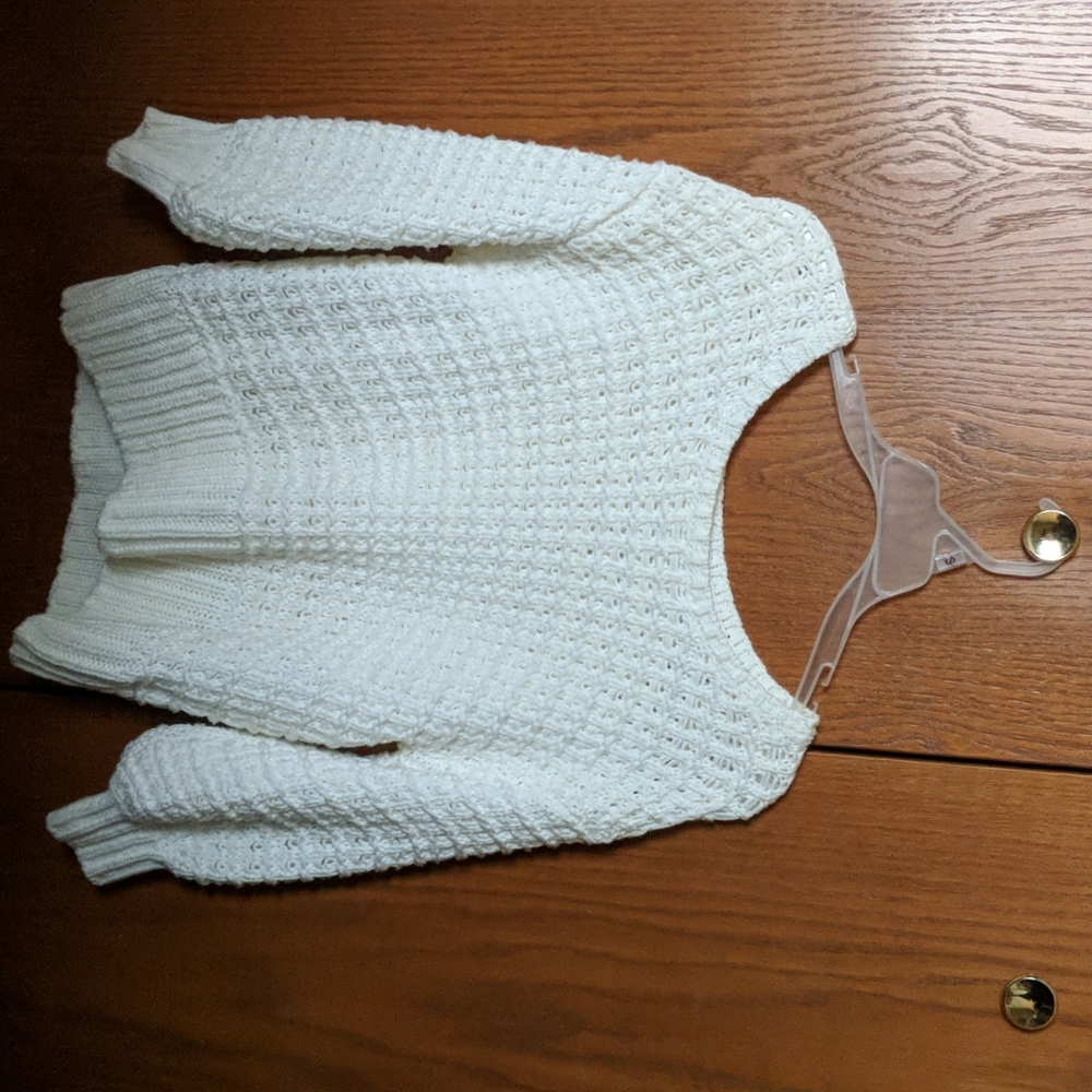 White sweater